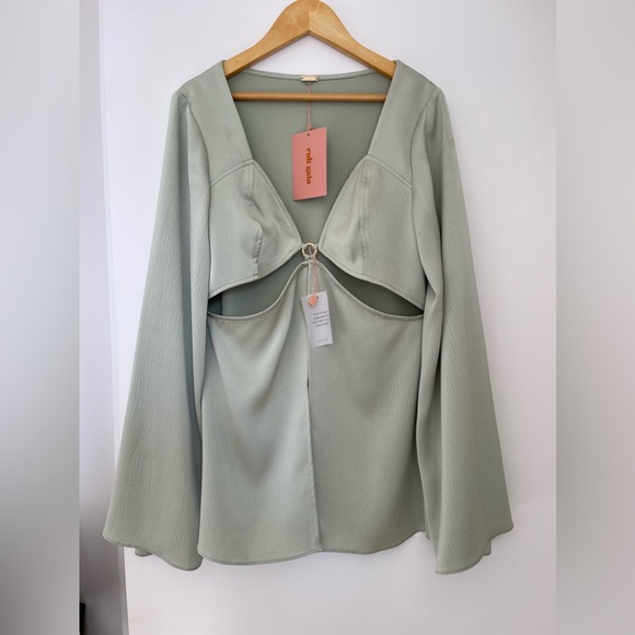 CULT GAIA New Alina Top in Jade - Picture 6 of 6